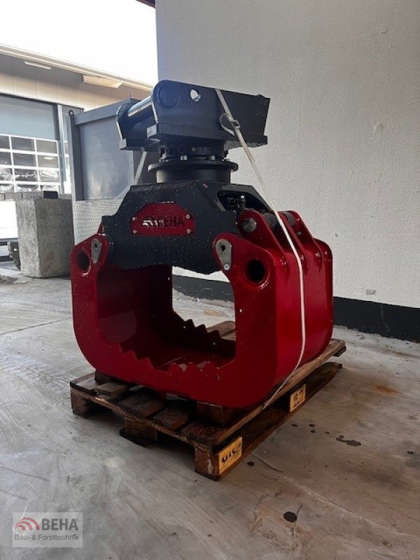 Forstgreifer und Zange του τύπου BEHA Ausstellungsgreifer BEHA Universalgreifer BUG 7-12 m. Kompaktrotator 707, Lehnhoff MS08, Top Zustand, Gebrauchtmaschine σε Steinach (Φωτογραφία 2)
