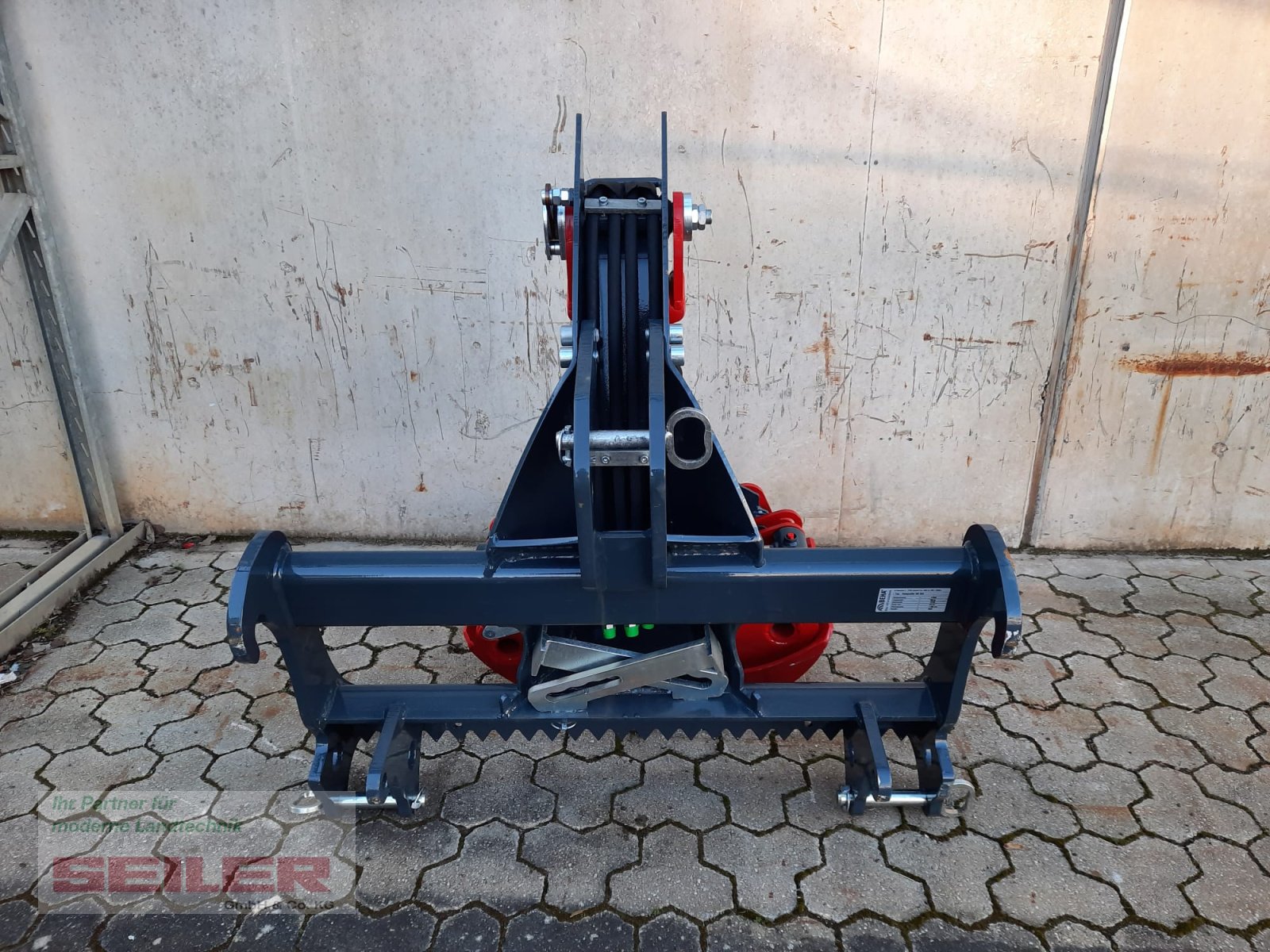 Forstgreifer und Zange Türe ait BEHA FLG 1-020/3 Light Frontladergreifer, Neumaschine içinde Burghaslach (resim 2)