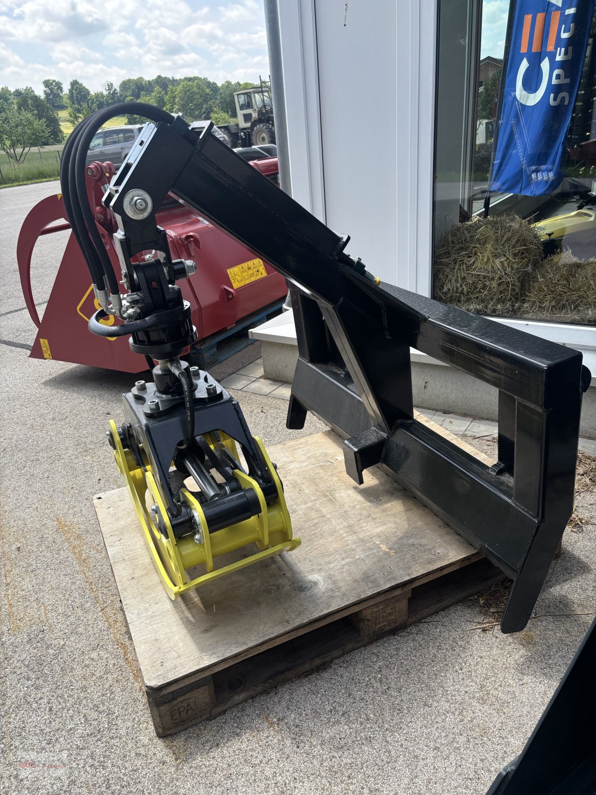 Forstgreifer und Zange του τύπου EiFo Verladezange, Neumaschine σε Mitterscheyern (Φωτογραφία 1)