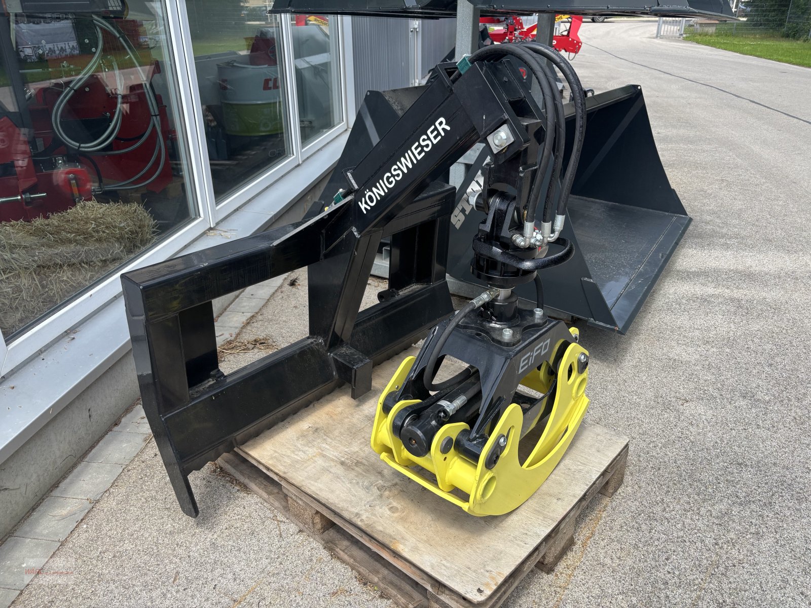 Forstgreifer und Zange του τύπου EiFo Verladezange, Neumaschine σε Mitterscheyern (Φωτογραφία 2)