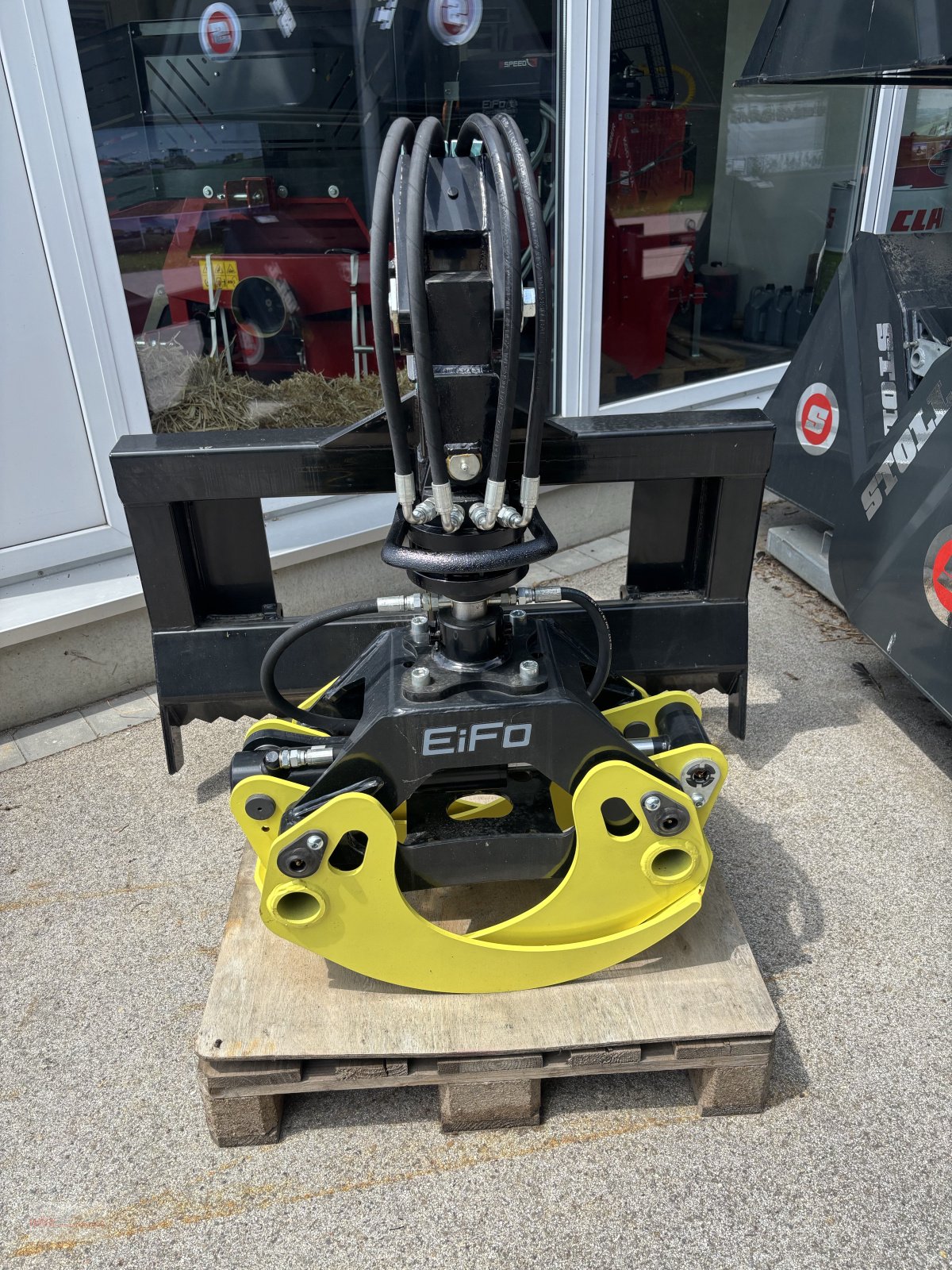 Forstgreifer und Zange του τύπου EiFo Verladezange, Neumaschine σε Mitterscheyern (Φωτογραφία 3)