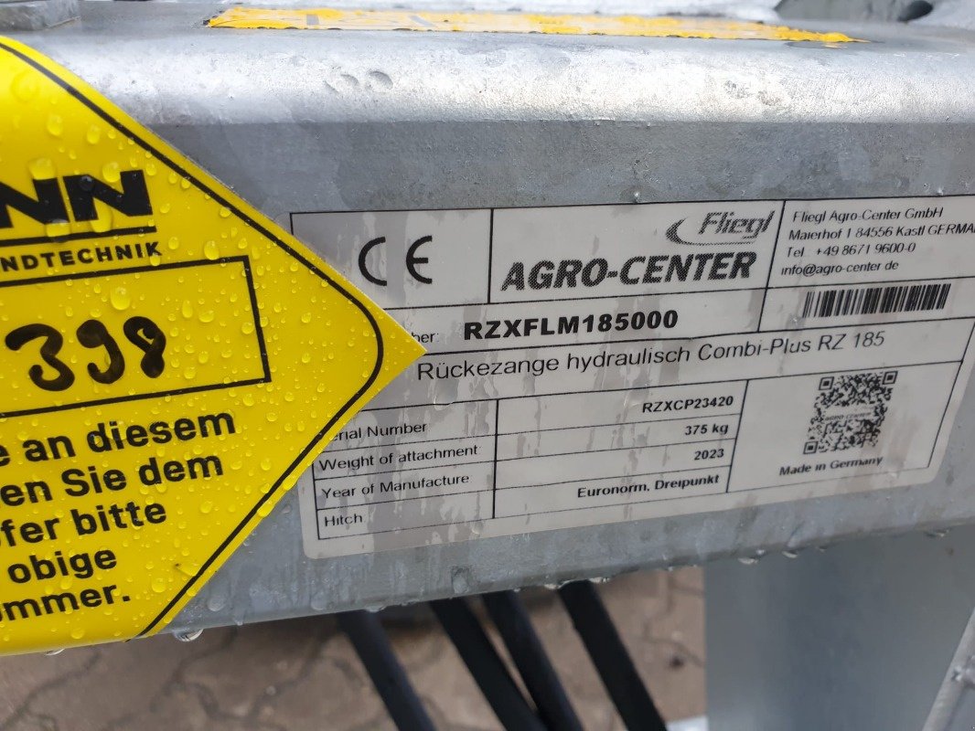 Forstgreifer und Zange του τύπου Fliegl RZ 185 COMBI PLUS, Neumaschine σε Sittensen (Φωτογραφία 5)