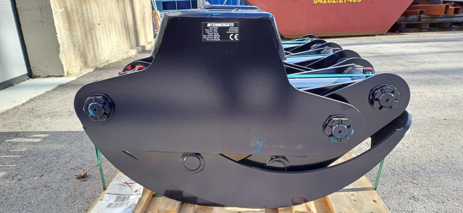 Forstgreifer und Zange des Typs Intermercato TG 25, Neumaschine in St.Andrä-Wördern (Bild 1)