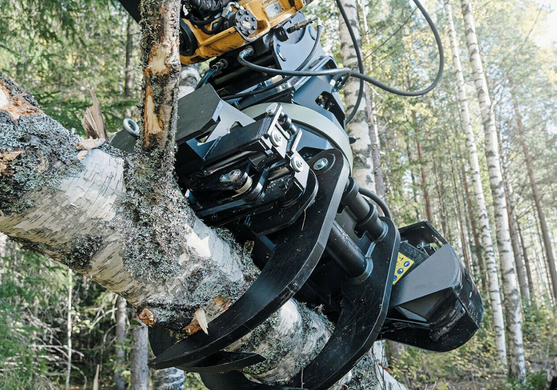 Forstgreifer und Zange a típus JAK 300 R HULTDINS SUPER SAW mit Stammhalter Reil & Eichinger JAK 300 R, Neumaschine ekkor: Nittenau (Kép 7)