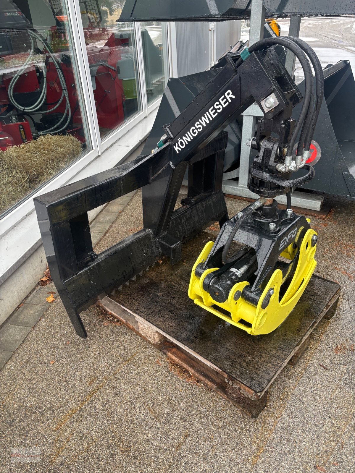 Forstgreifer und Zange typu Palms HG 018, Neumaschine v Mitterscheyern (Obrázek 2)