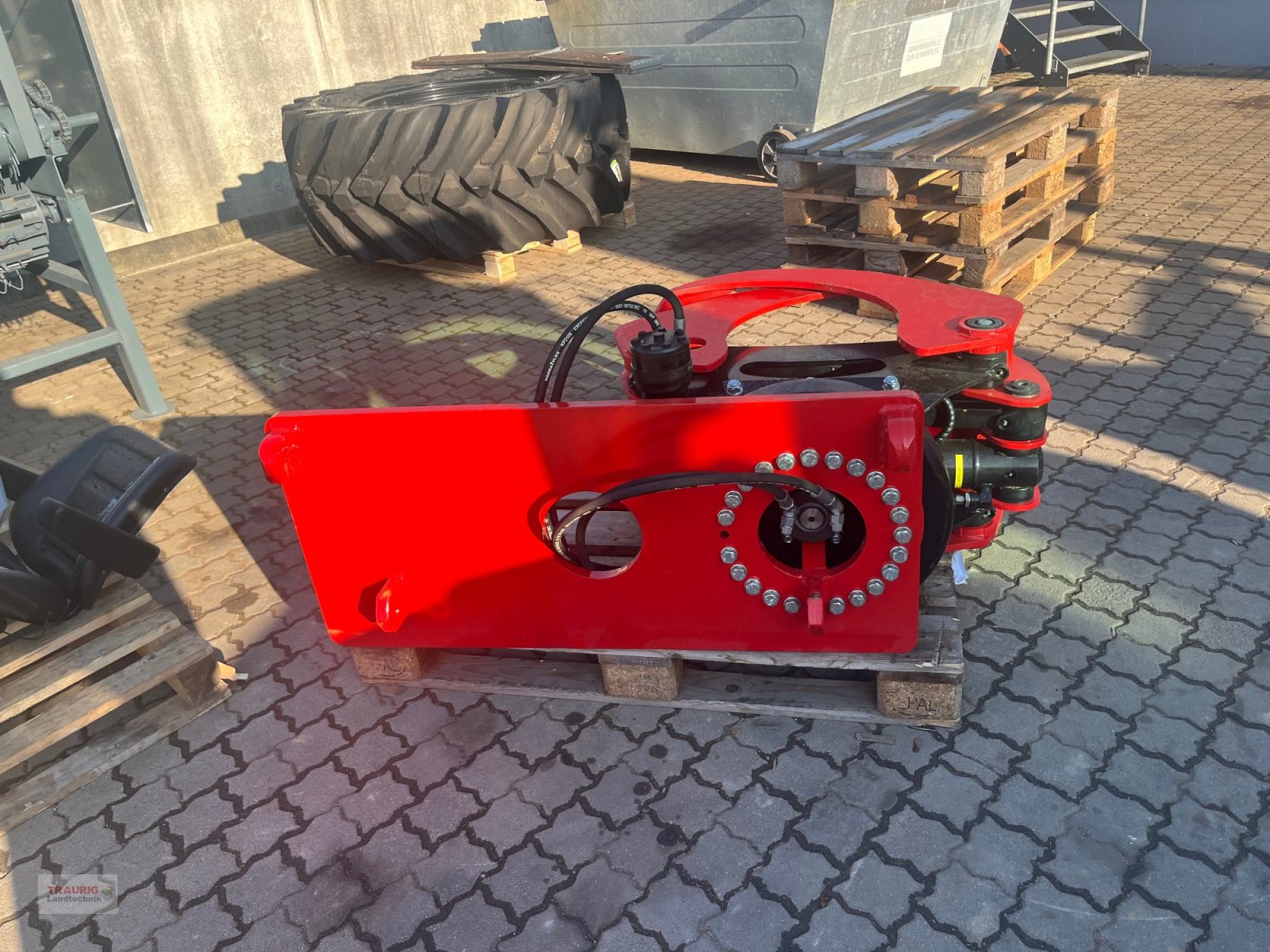 Forstgreifer und Zange typu Traurig SZ-Hydr.-Euro-WS, Neumaschine w Mainburg/Wambach (Zdjęcie 3)