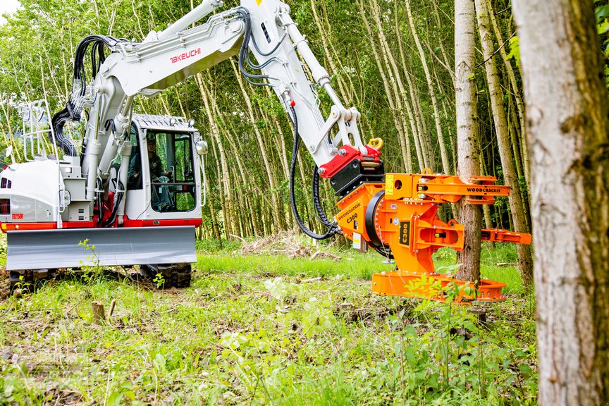 Forstgreifer und Zange of the type Westtech Woodcracker C 300, Neumaschine in Deutsch - Goritz (Picture 1)