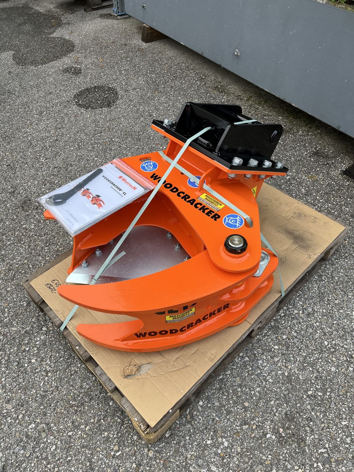 Forstgreifer und Zange Türe ait Westtech Woodcracker CL 190 für Bagger, Gebrauchtmaschine içinde Bad Leonfelden (resim 5)