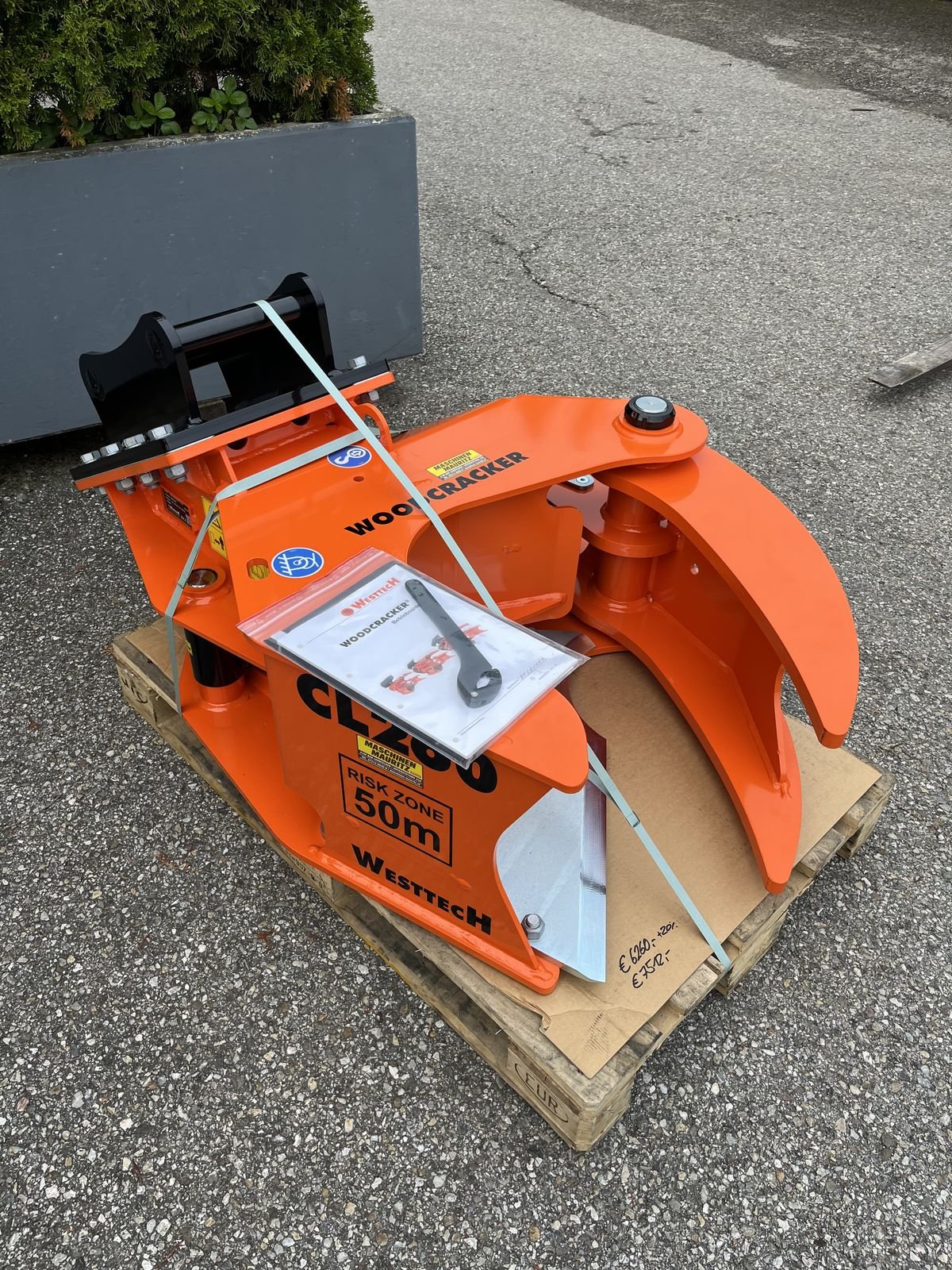 Forstgreifer und Zange του τύπου Westtech Woodcracker CL 260 für Bagger, Gebrauchtmaschine σε Bad Leonfelden (Φωτογραφία 5)