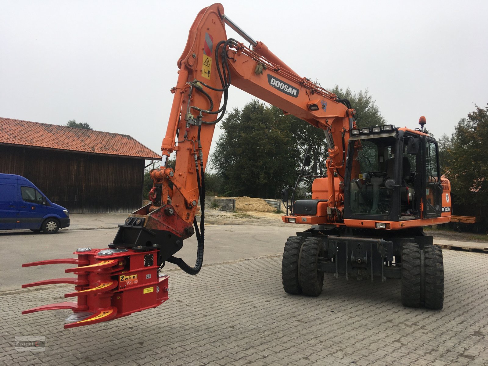 Forstgreifer und Zange του τύπου Zwicki V2-300, Neumaschine σε Pfarrkirchen (Φωτογραφία 4)