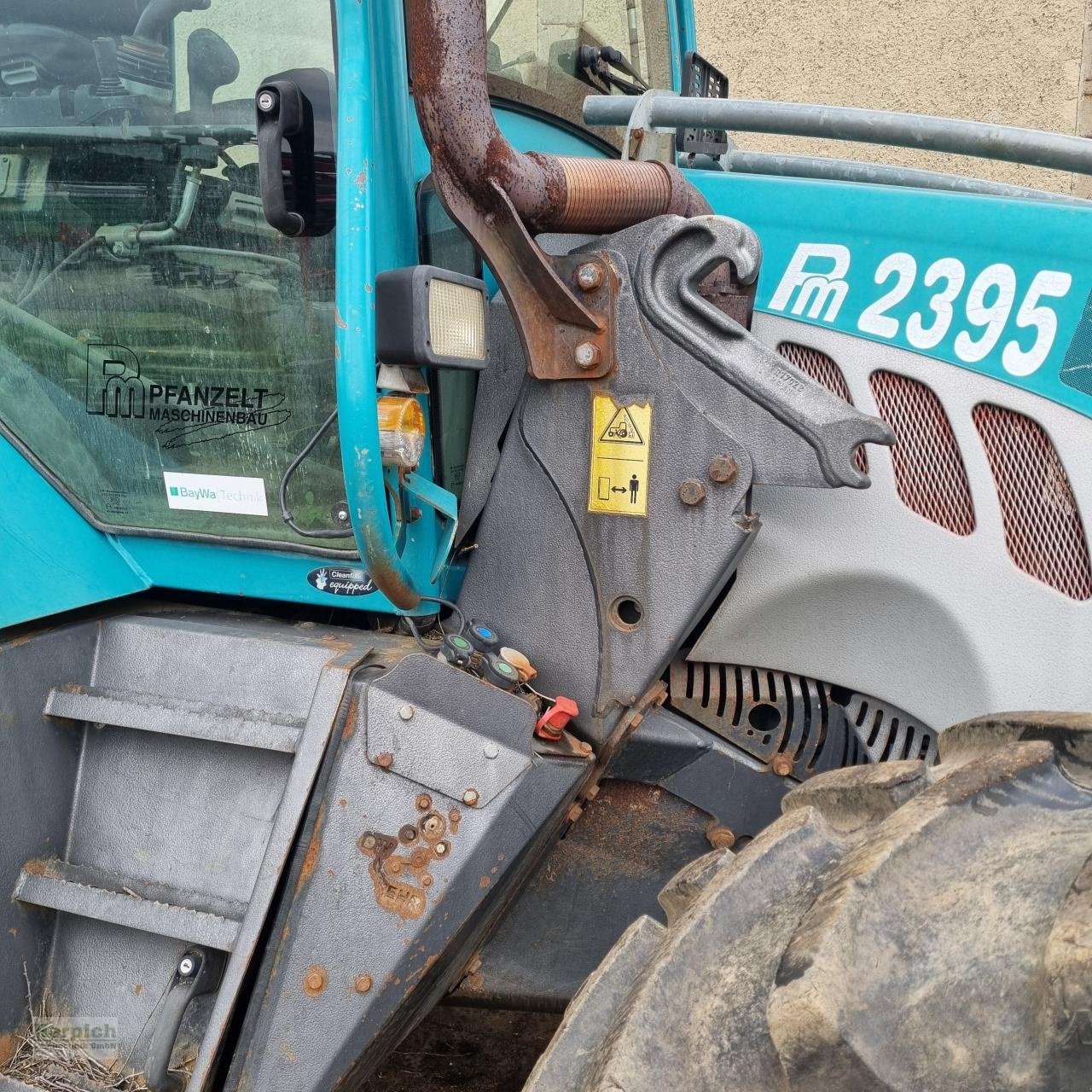 Forstschlepper des Typs Case IH Pfanzelt PM Trac 2395, Gebrauchtmaschine in Drebach (Bild 9)