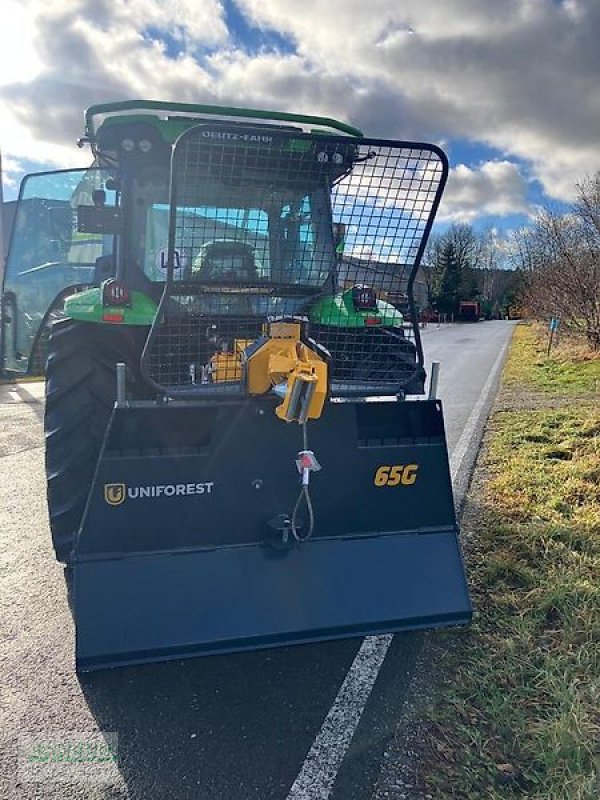 Forstschlepper of the type Deutz-Fahr 5115 GS, Neumaschine in Schlettau (Picture 10)