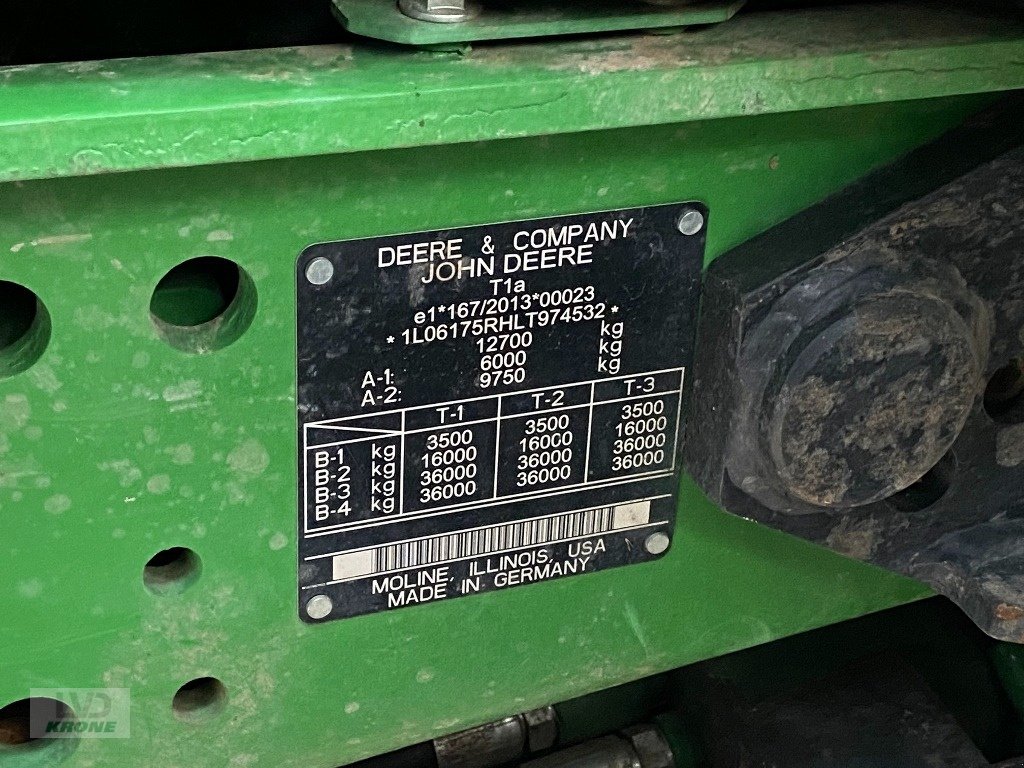 Forstschlepper des Typs John Deere 6175R Ritter-Forstumbau, Gebrauchtmaschine in Barsinghausen OT Groß Munzel (Bild 12)