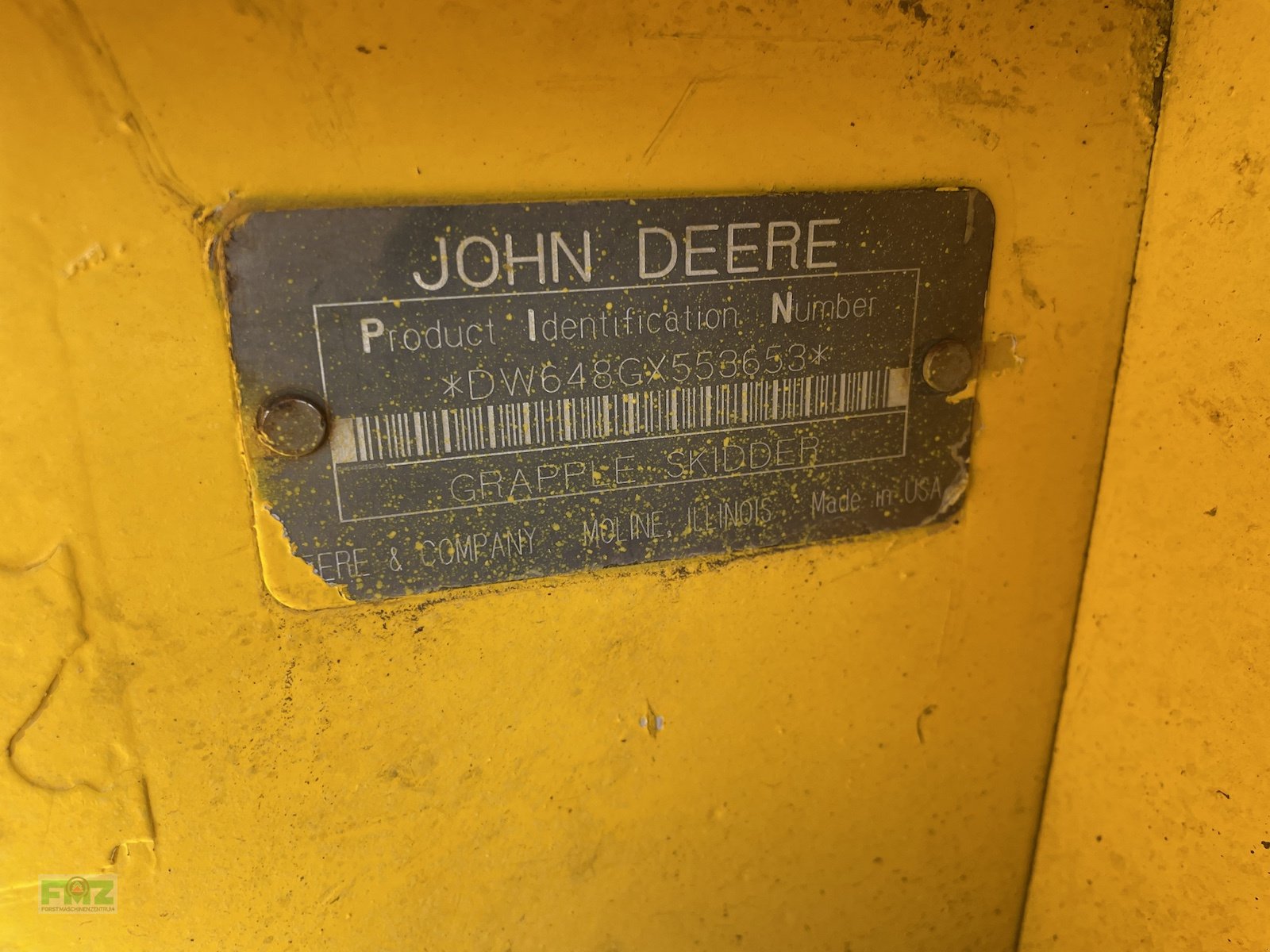 Forstschlepper of the type John Deere 648G, Gebrauchtmaschine in Leinburg (Picture 8)