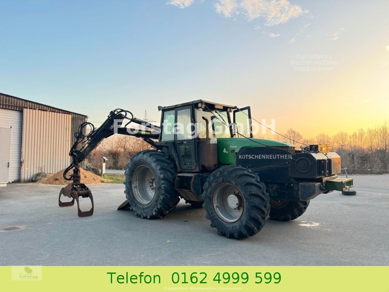 Forstschlepper del tipo Kotschenreuther K 135 Fahrfunk FENDT DEUTZ, Gebrauchtmaschine In March (Immagine 2)