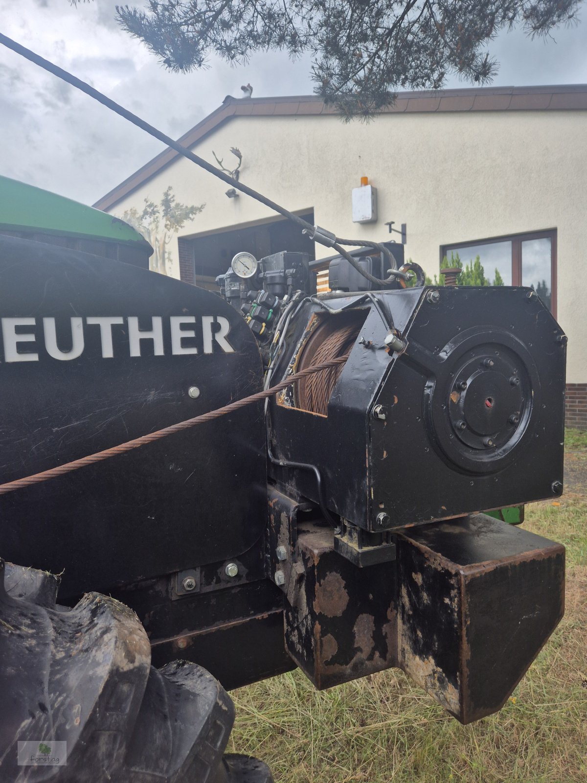 Forstschlepper del tipo Kotschenreuther K 135 Fahrfunk FENDT DEUTZ, Gebrauchtmaschine In March (Immagine 8)