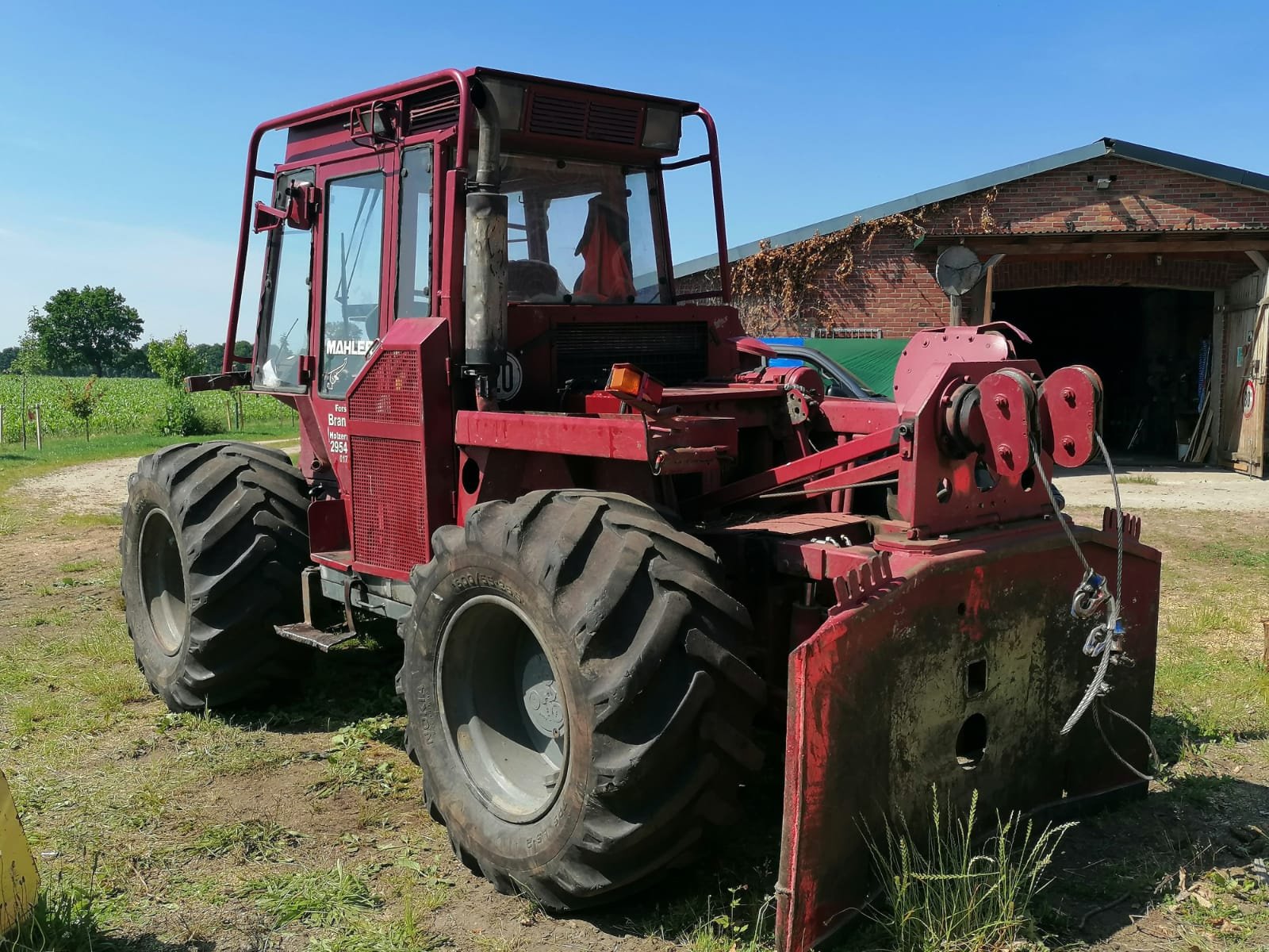 Forstschlepper typu Mahler Elefant, Gebrauchtmaschine v Weste (Obrázek 1)