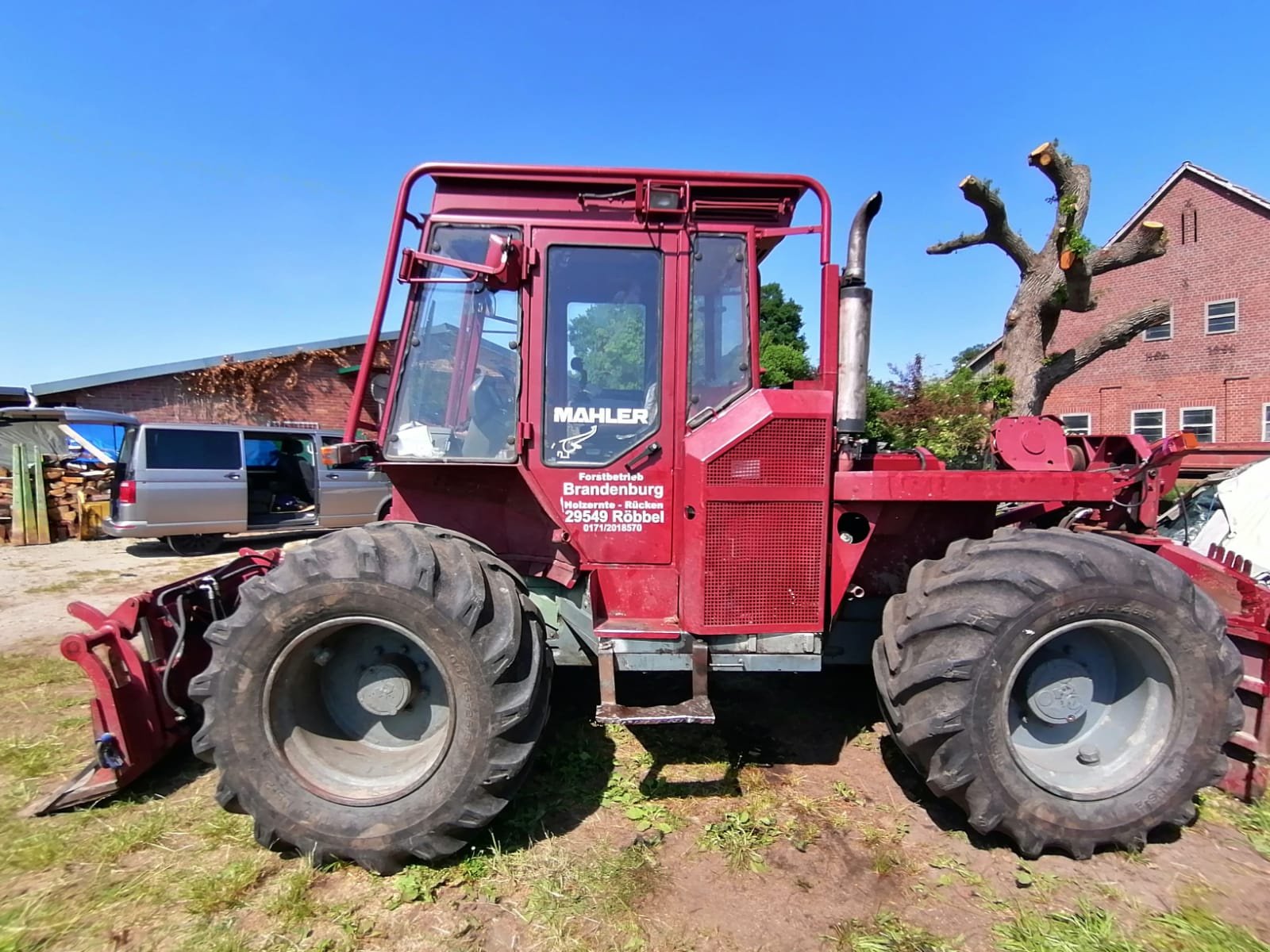 Forstschlepper typu Mahler Elefant, Gebrauchtmaschine v Weste (Obrázek 2)