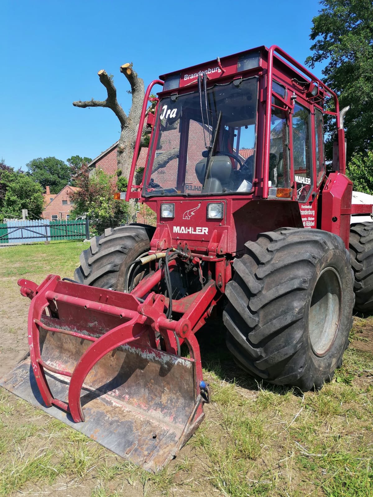 Forstschlepper typu Mahler Elefant, Gebrauchtmaschine v Weste (Obrázek 3)
