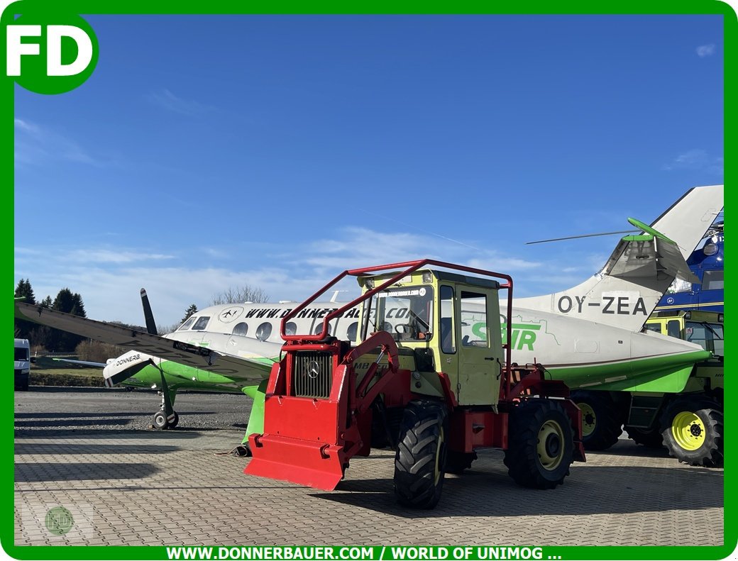 Forstschlepper tipa Mercedes-Benz MB Trac 800 Forst , 2 x 6 Tonnen Werner , mit Österreich Typenschein aus 1.Hand, Gebrauchtmaschine u Hinterschmiding (Slika 1)