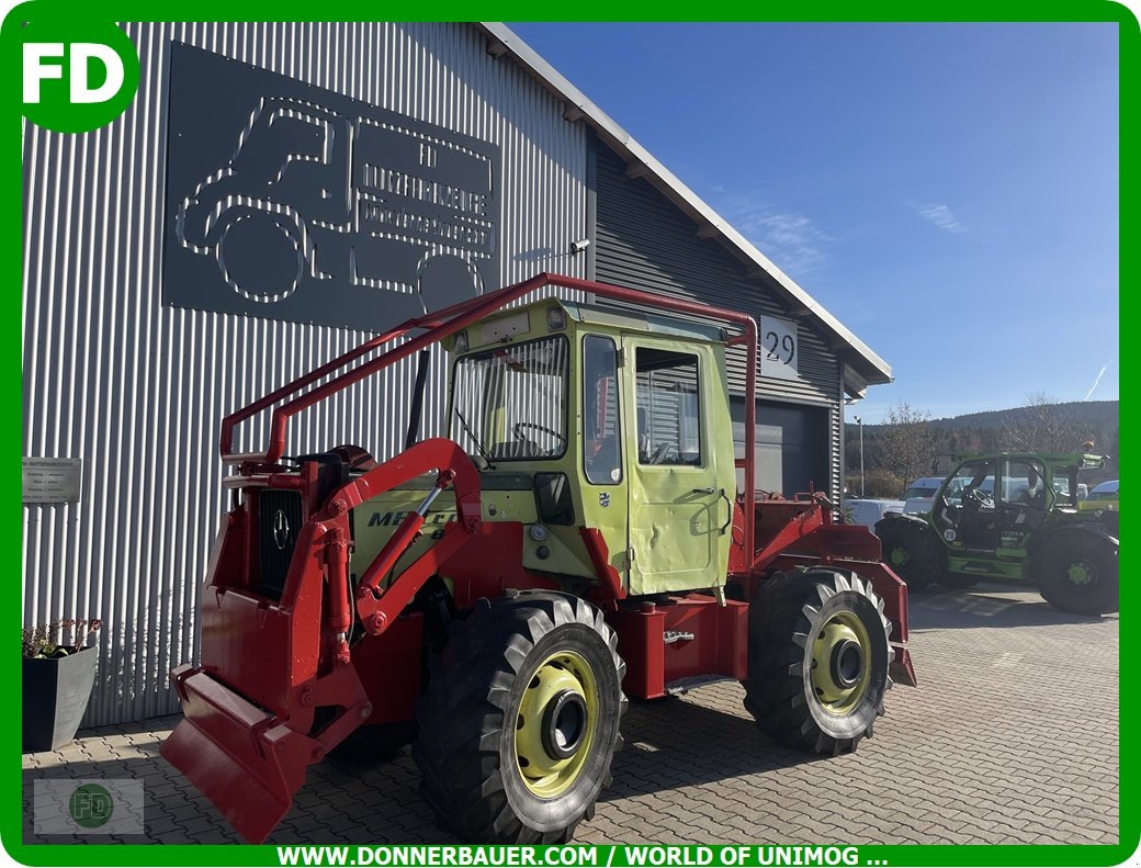 Forstschlepper tipa Mercedes-Benz MB Trac 800 Forst , 2 x 6 Tonnen Werner , mit Österreich Typenschein aus 1.Hand, Gebrauchtmaschine u Hinterschmiding (Slika 2)