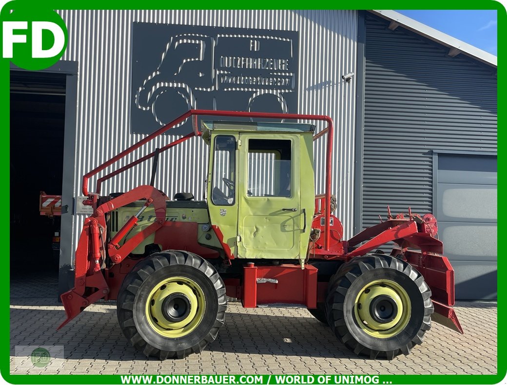 Forstschlepper tipa Mercedes-Benz MB Trac 800 Forst , 2 x 6 Tonnen Werner , mit Österreich Typenschein aus 1.Hand, Gebrauchtmaschine u Hinterschmiding (Slika 3)