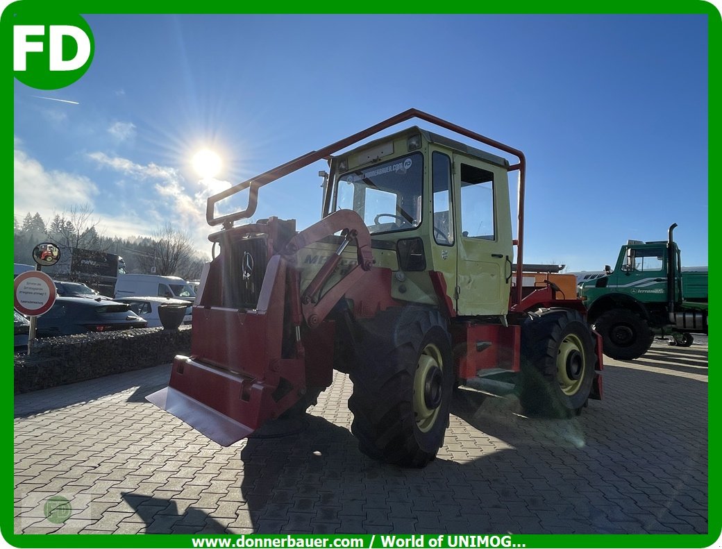 Forstschlepper tipa Mercedes-Benz MB Trac 800 Forst , 2 x 6 Tonnen Werner , mit Österreich Typenschein aus 1.Hand, Gebrauchtmaschine u Hinterschmiding (Slika 20)