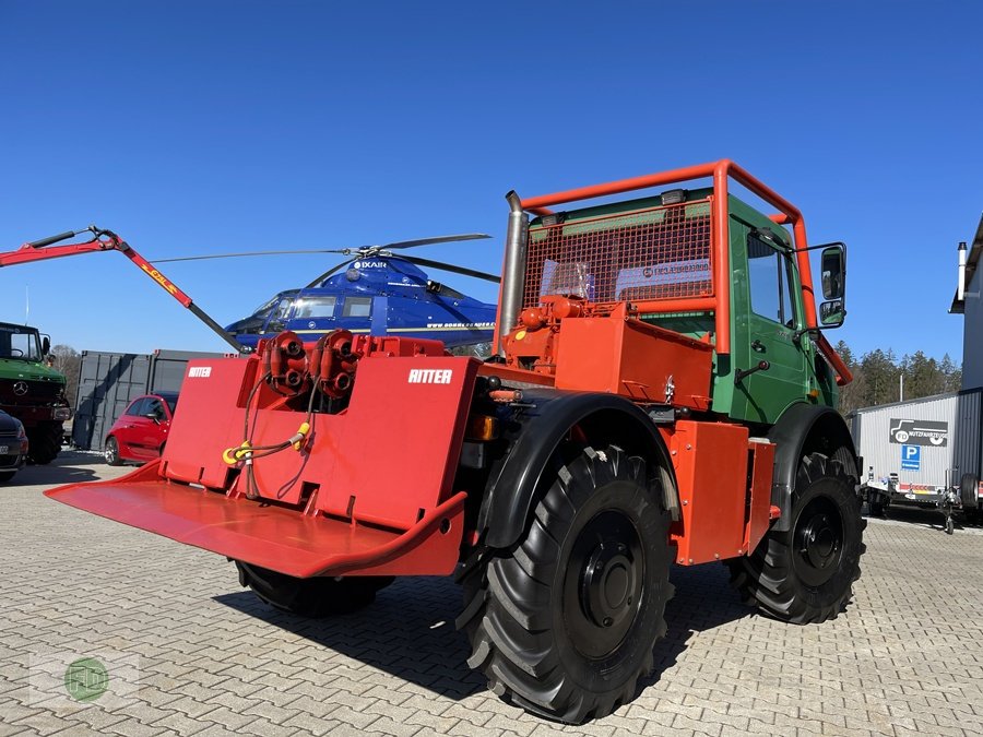Forstschlepper del tipo Mercedes-Benz Unimog U2100 Agrar-Forst , Ez.2005, Sammlerzustand, Gebrauchtmaschine In Hinterschmiding (Immagine 19)
