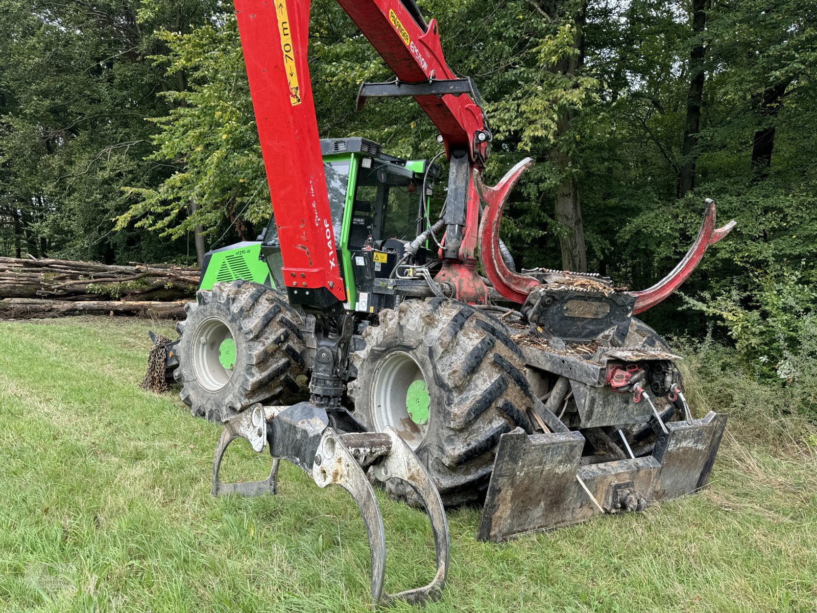 Forstschlepper des Typs Noe 210, Gebrauchtmaschine in March (Bild 3)