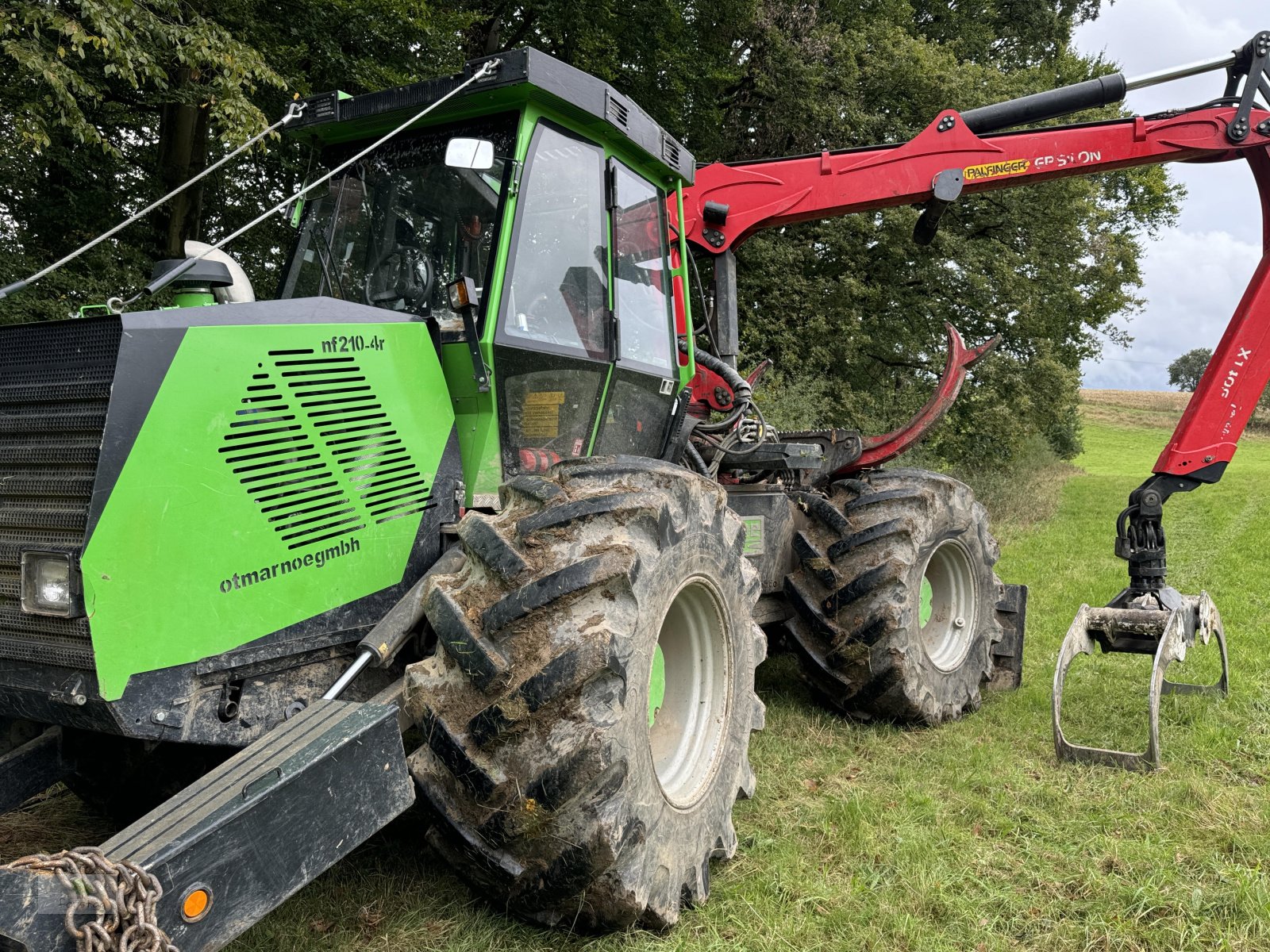 Forstschlepper des Typs Noe 210, Gebrauchtmaschine in March (Bild 4)