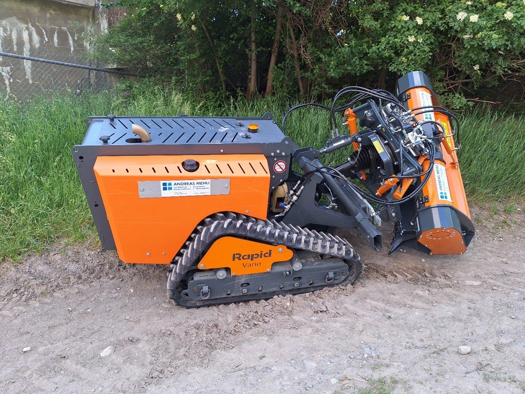 Forstschlepper des Typs Rapid RoboFlail Vario D501 Mulchraupe, Ausstellungsmaschine in Chur (Bild 6)