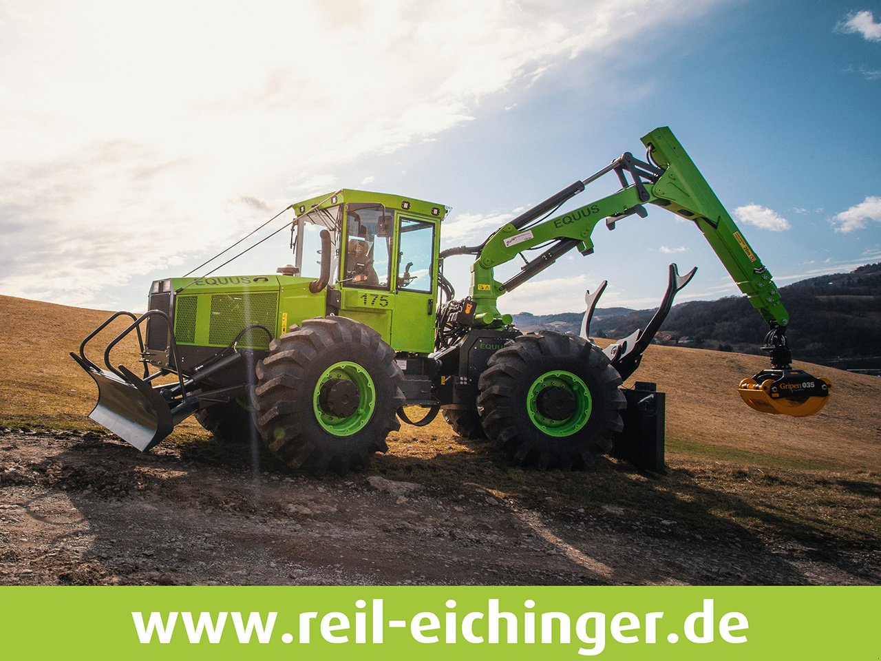 Forstschlepper typu Reil & Eichinger EQUUS 175N BH, Neumaschine w Nittenau (Zdjęcie 1)