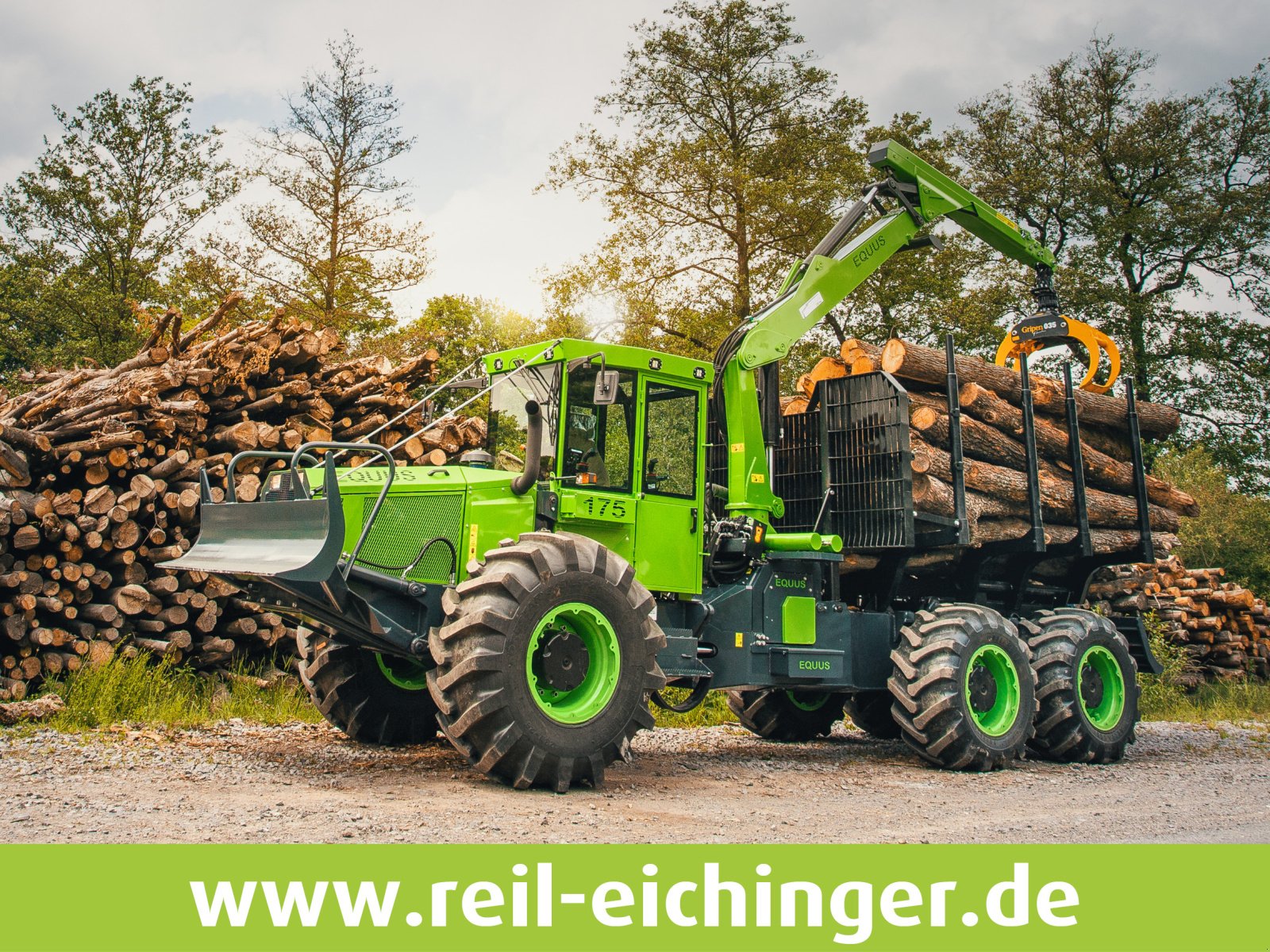 Forstschlepper of the type Reil & Eichinger Skidder Equus 175N 6WDC, Neumaschine in Nittenau (Picture 1)