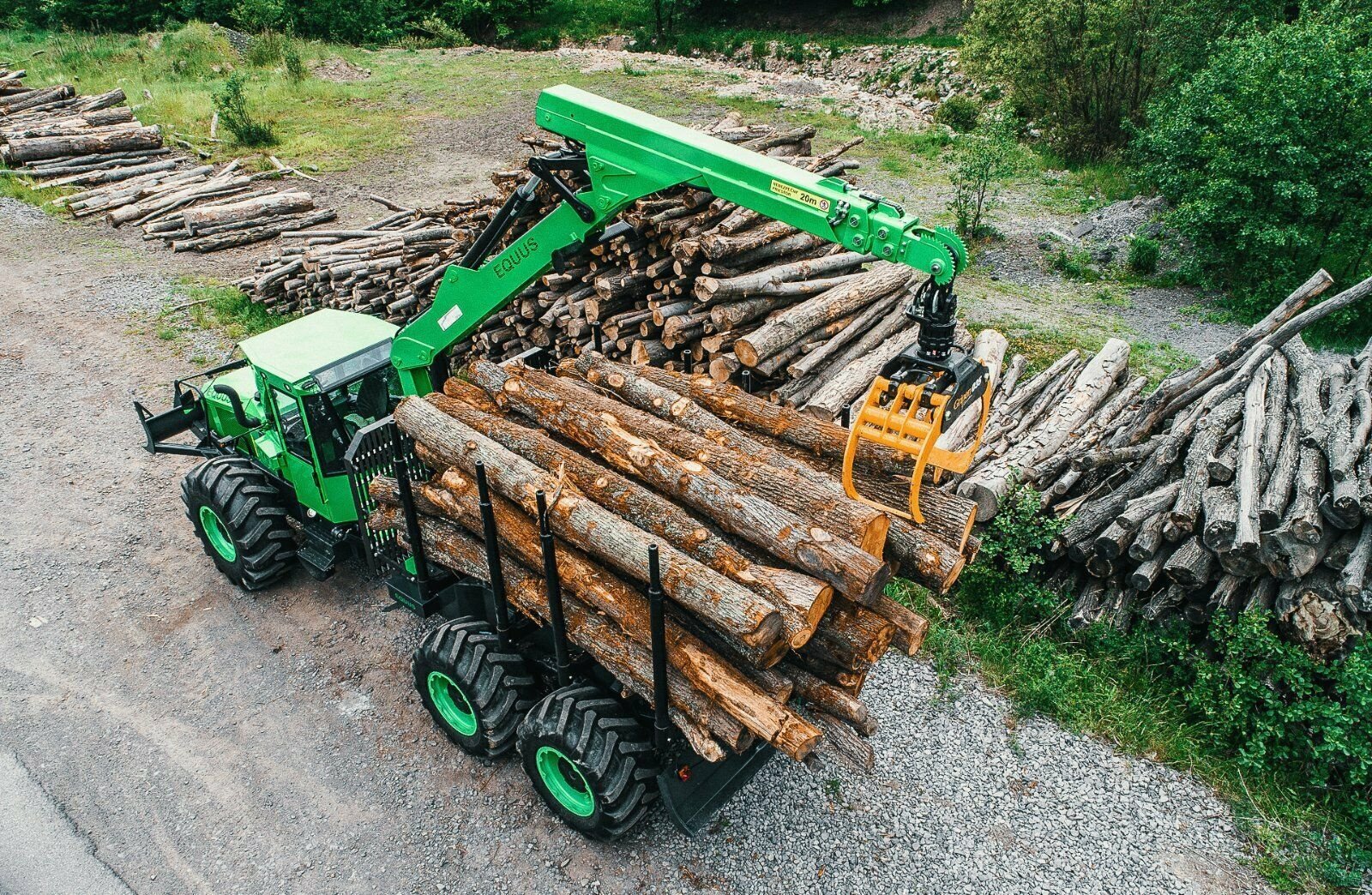 Forstschlepper des Typs Reil & Eichinger Skidder Equus 175N 6WDC, Neumaschine in Nittenau (Bild 13)