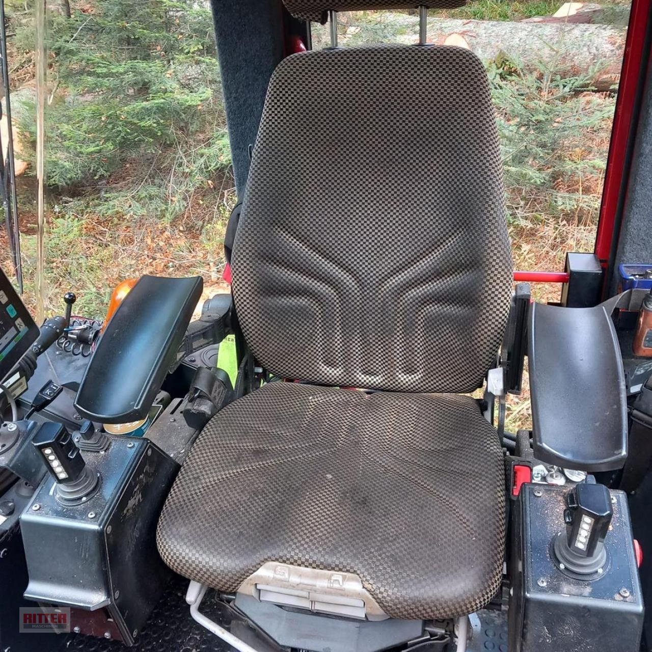 Forstschlepper Türe ait Ritter R 170, Gebrauchtmaschine içinde Zell a. H. (resim 6)