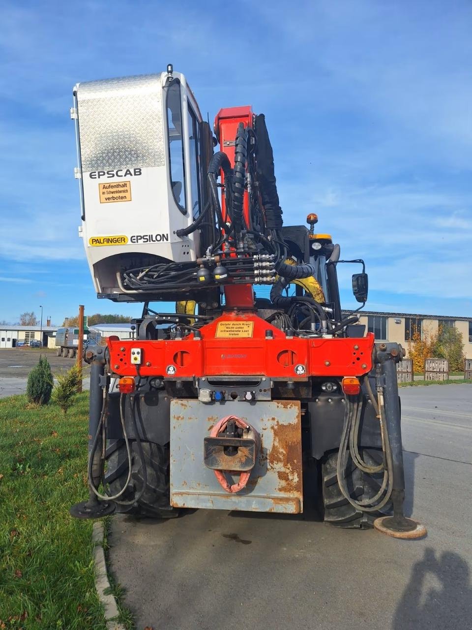 Forstschlepper typu Sonstige JCB 3230 HMV mit Palfinger Epsilon M120, Gebrauchtmaschine v Könnern (Obrázek 9)
