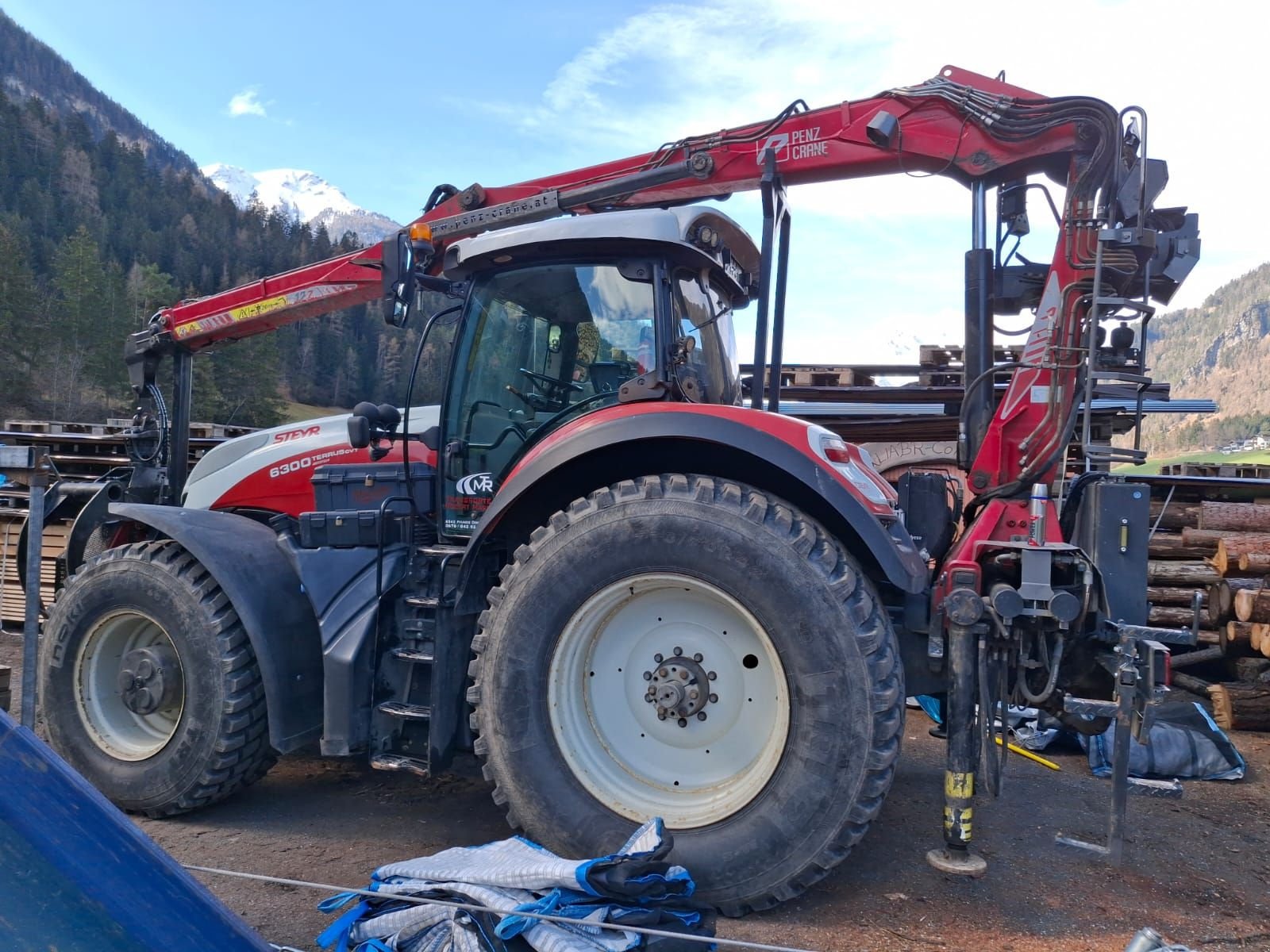 Forstschlepper typu Steyr 6300 Terrus CVT, Gebrauchtmaschine v Ried im Oberinntal (Obrázek 8)