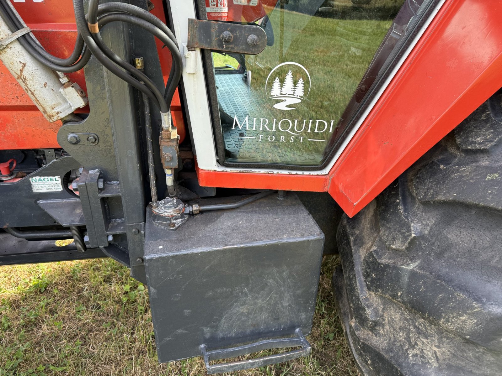 Forstschlepper des Typs Steyr 8110A SK2, Gebrauchtmaschine in Olbernhau (Bild 18)