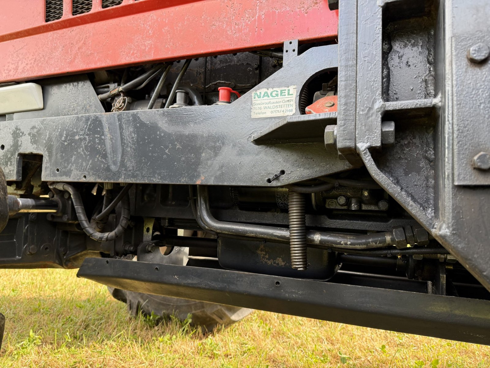 Forstschlepper des Typs Steyr 8110A SK2, Gebrauchtmaschine in Olbernhau (Bild 19)