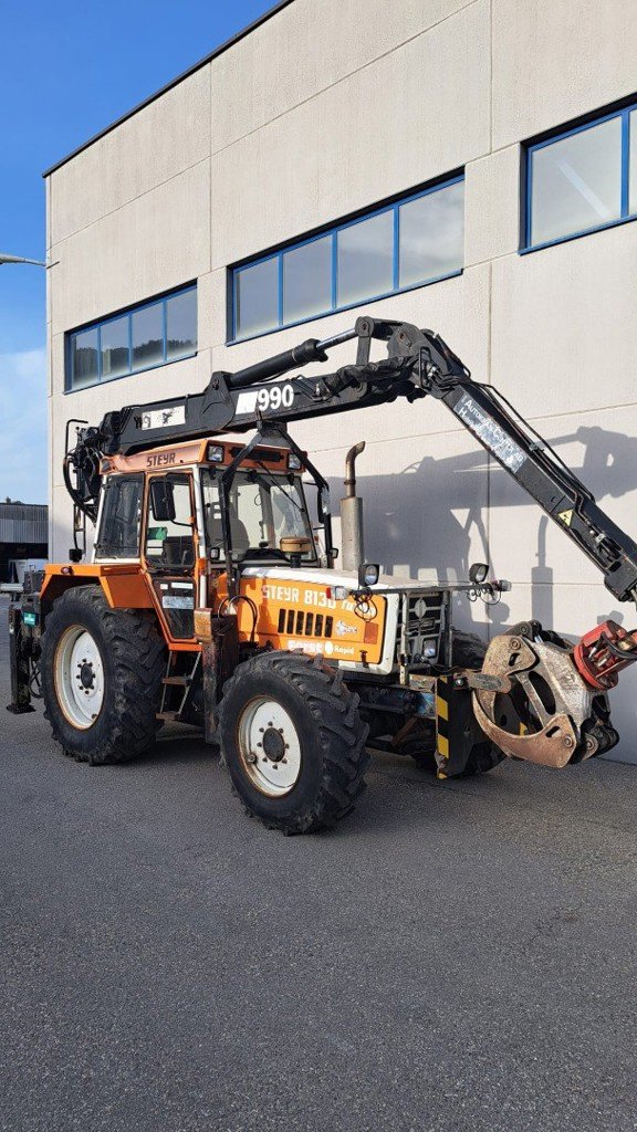 Forstschlepper of the type Steyr 8130 A, Gebrauchtmaschine in Landquart (Picture 5)