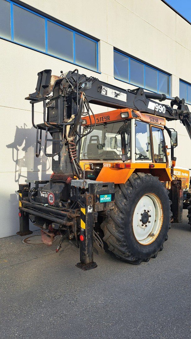 Forstschlepper of the type Steyr 8130 A, Gebrauchtmaschine in Landquart (Picture 6)