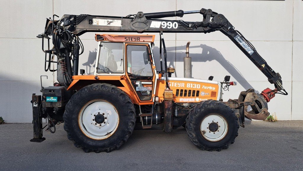 Forstschlepper of the type Steyr 8130 A, Gebrauchtmaschine in Landquart (Picture 4)