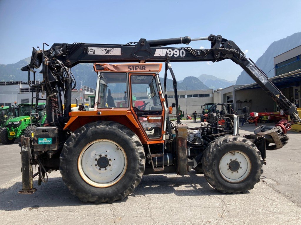 Forstschlepper типа Steyr 8130 A, Gebrauchtmaschine в Landquart (Фотография 4)