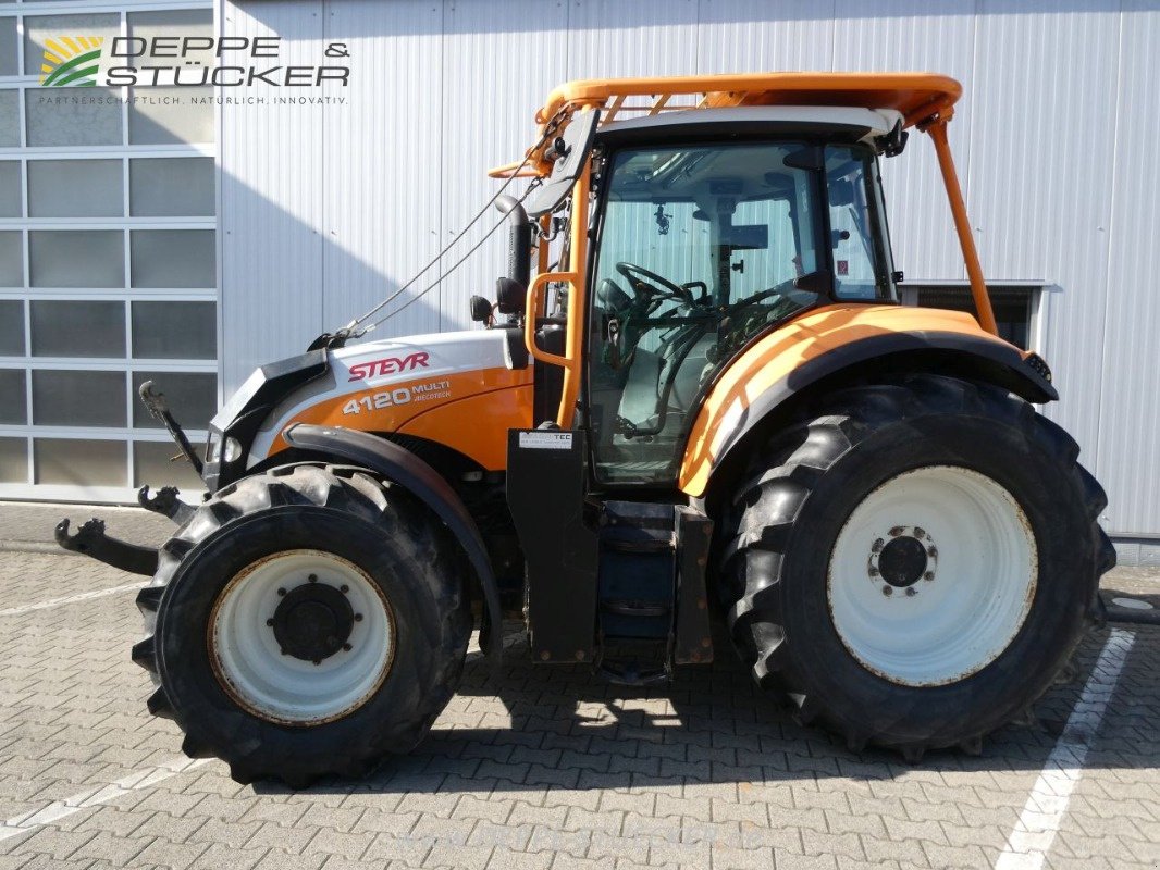 Forstschlepper του τύπου Steyr Multi 4120, Gebrauchtmaschine σε Lauterberg/Barbis (Φωτογραφία 2)