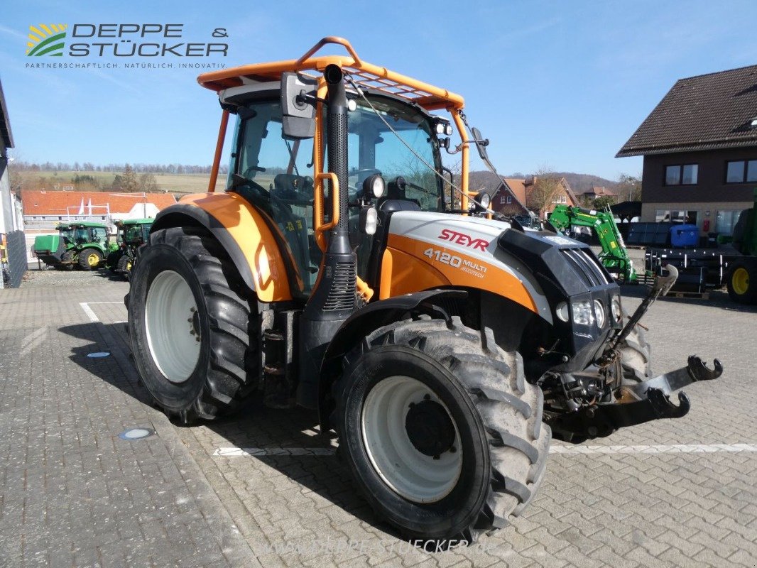 Forstschlepper του τύπου Steyr Multi 4120, Gebrauchtmaschine σε Lauterberg/Barbis (Φωτογραφία 13)