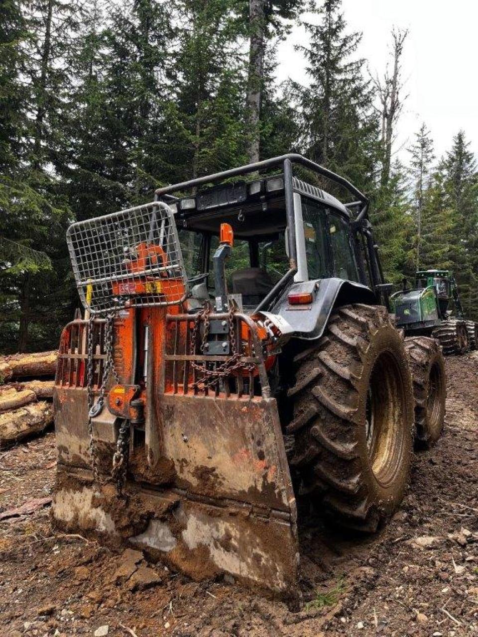 Forstschlepper of the type Valtra 6550, Gebrauchtmaschine in Judenburg (Picture 8)