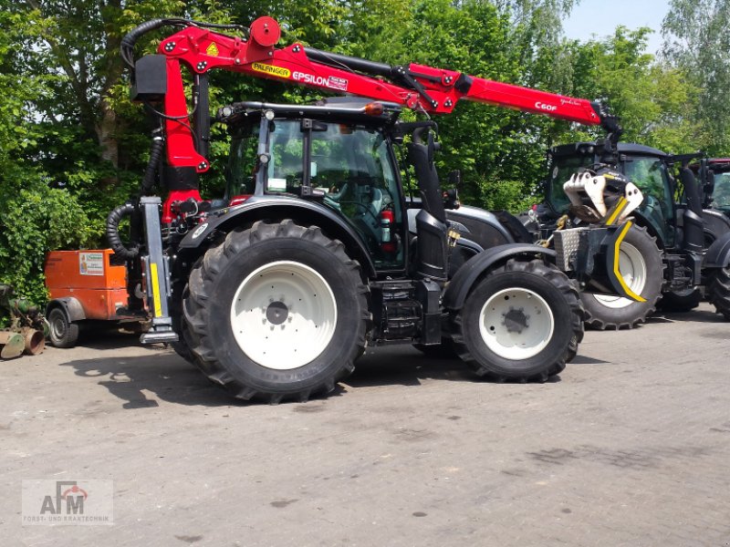 Forstschlepper des Typs Valtra N 155, Neumaschine in Haselbach (Bild 1)
