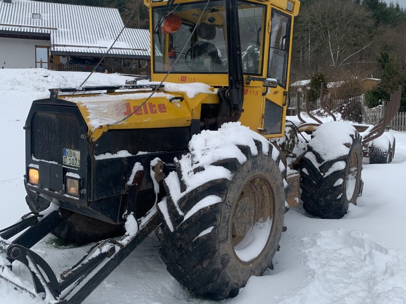 Forstschlepper van het type Welte W 115, Gebrauchtmaschine in Battenberg (Foto 1)