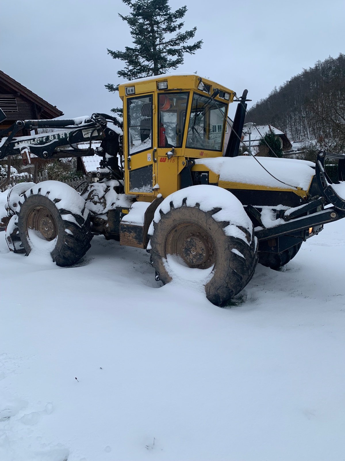 Forstschlepper typu Welte W 115, Gebrauchtmaschine w Battenberg (Zdjęcie 2)