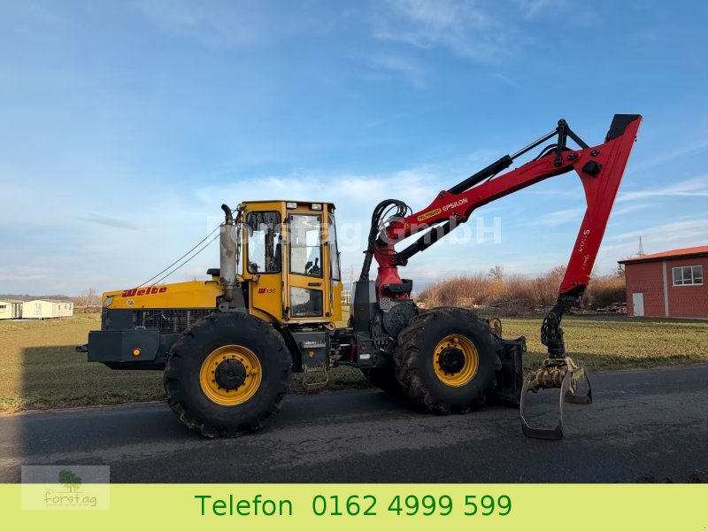 Forstschlepper des Typs Welte W 130 Epsilon 110 Fahrfunk 1. Hand, Gebrauchtmaschine in March (Bild 1)